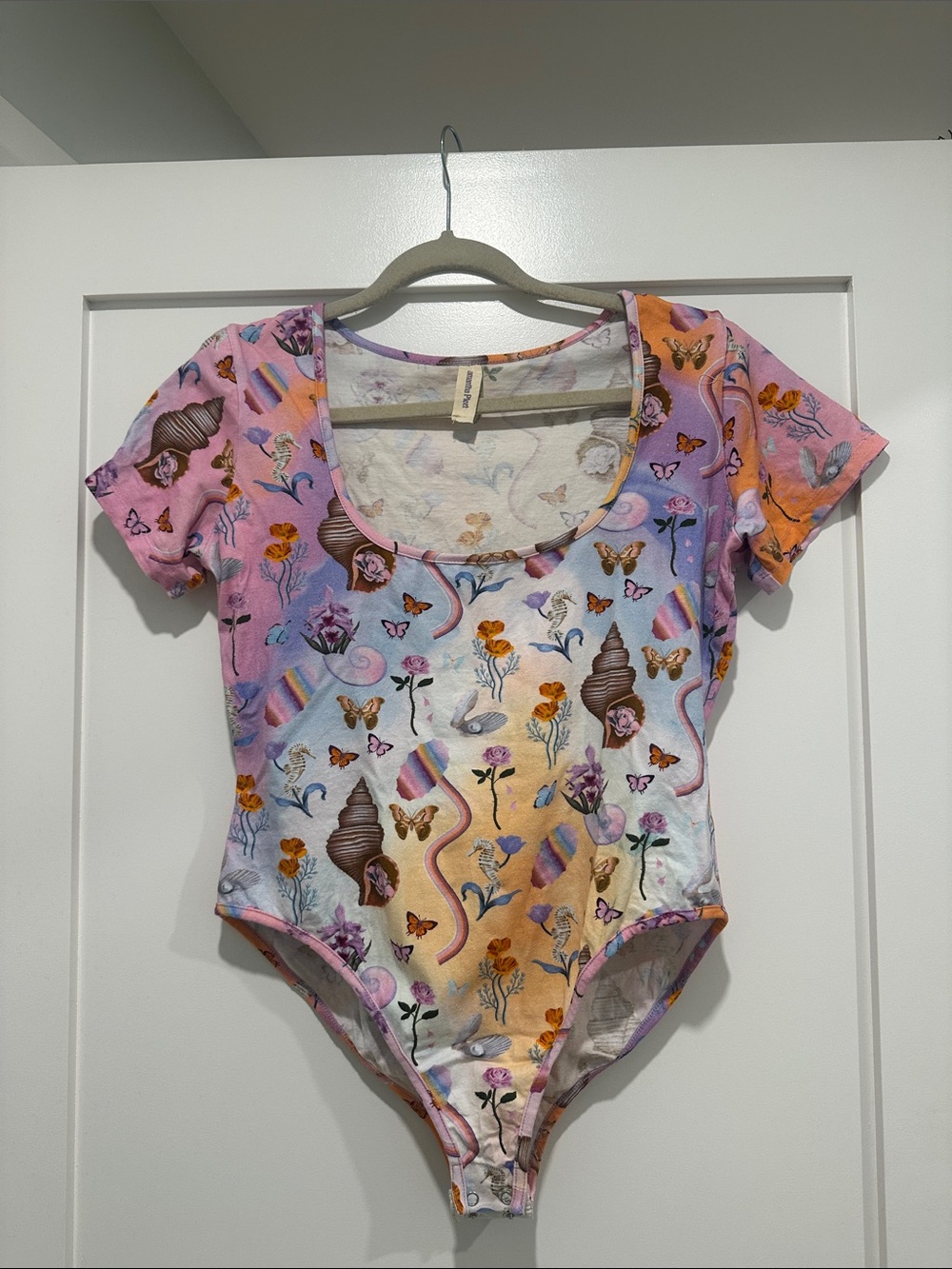 Samantha Pleet - colourful and dreamy rainbow Bodysuit - Women’s XL